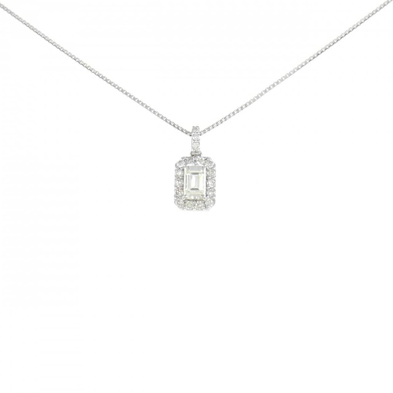 [BRAND NEW] PT Diamond Necklace 0.21CT