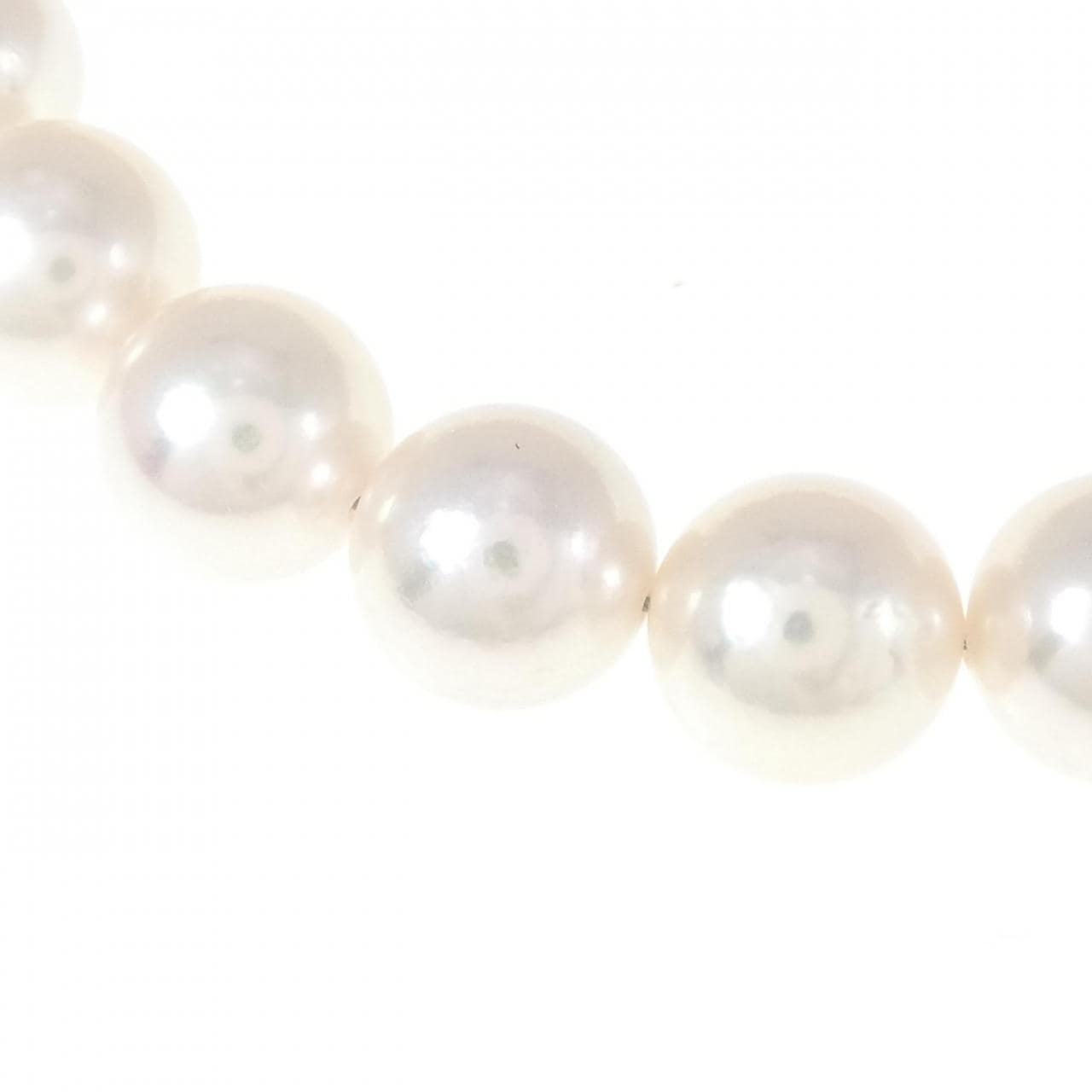 [BRAND NEW] Silver Clasp Akoya Pearl Necklace 8-8.5mm