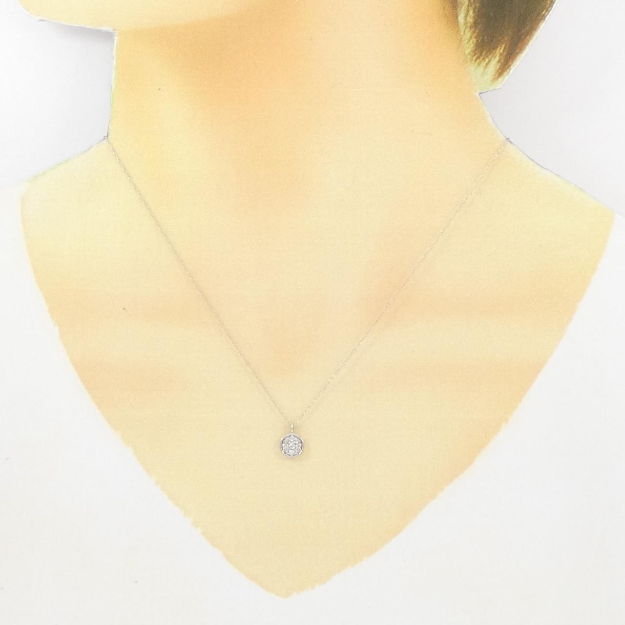 PT ダイヤモンド ネックレス 0.13CT