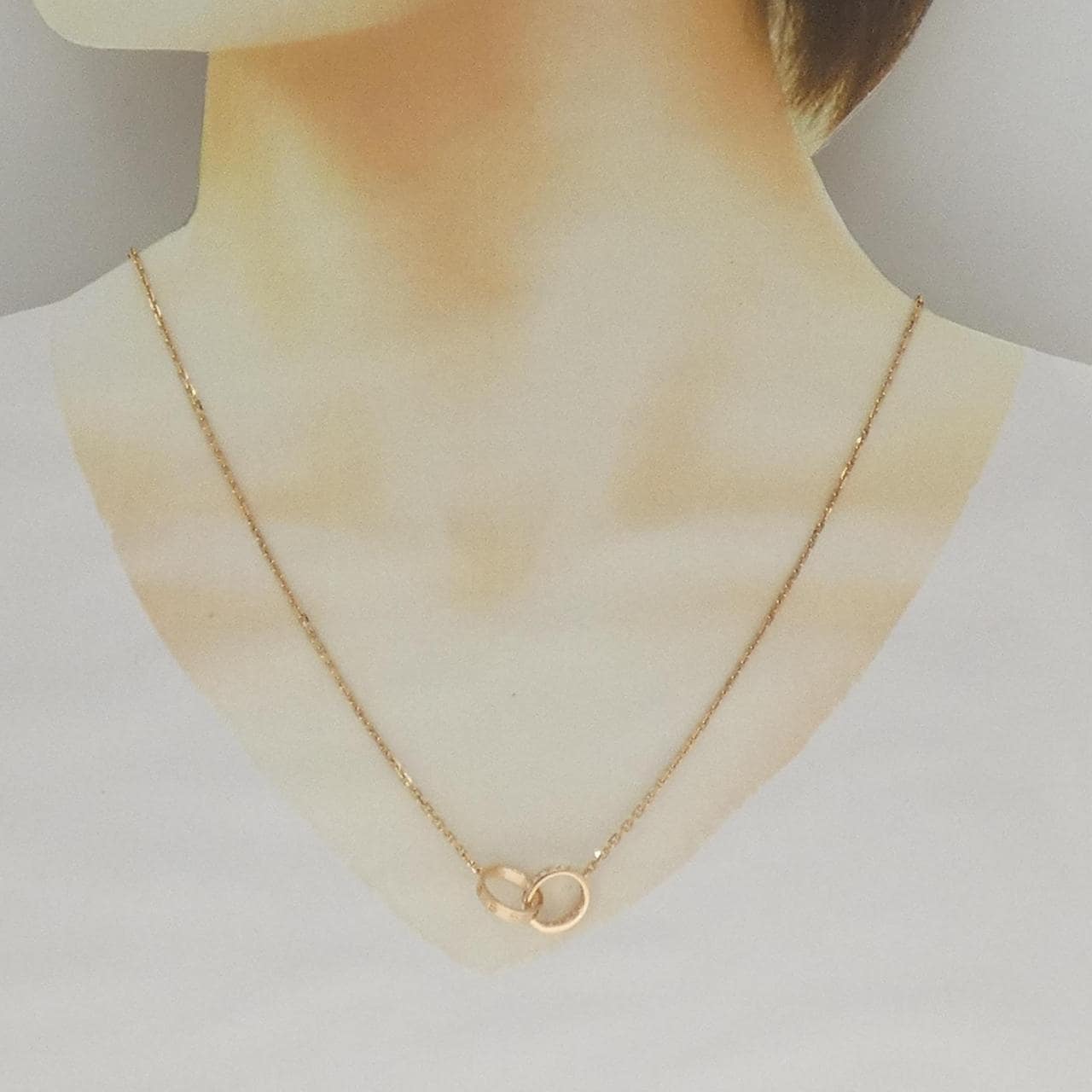 カルティエ ベビーラブ ネックレス