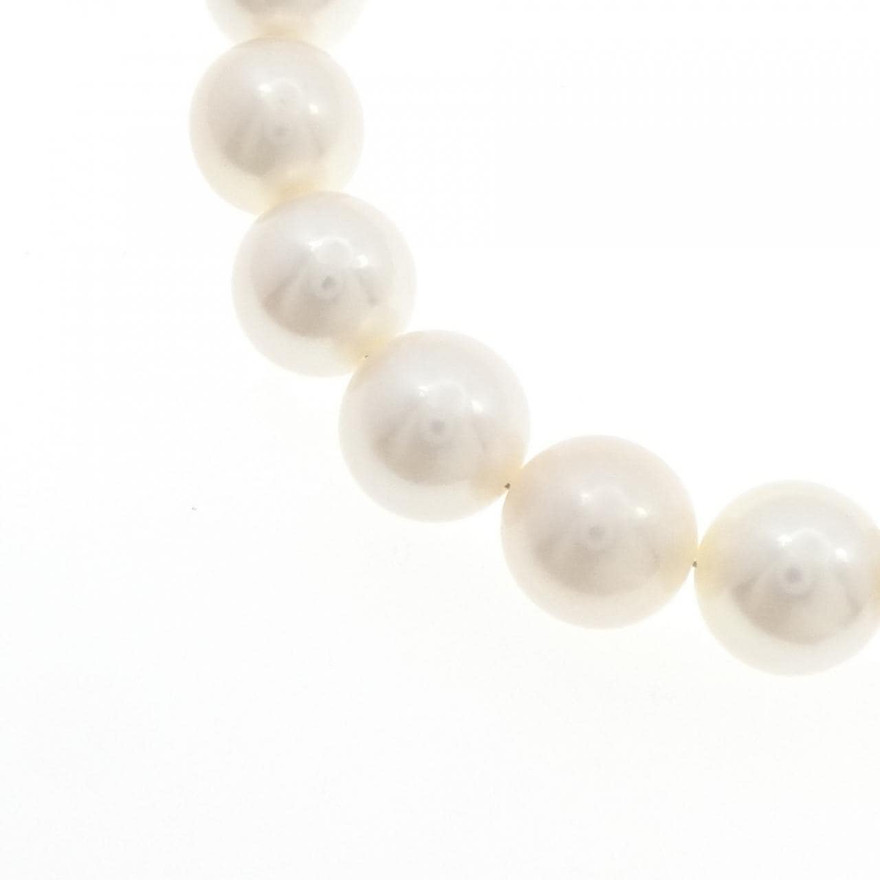 シルバークラスプ アコヤパール ネックレス 9.5-10mm