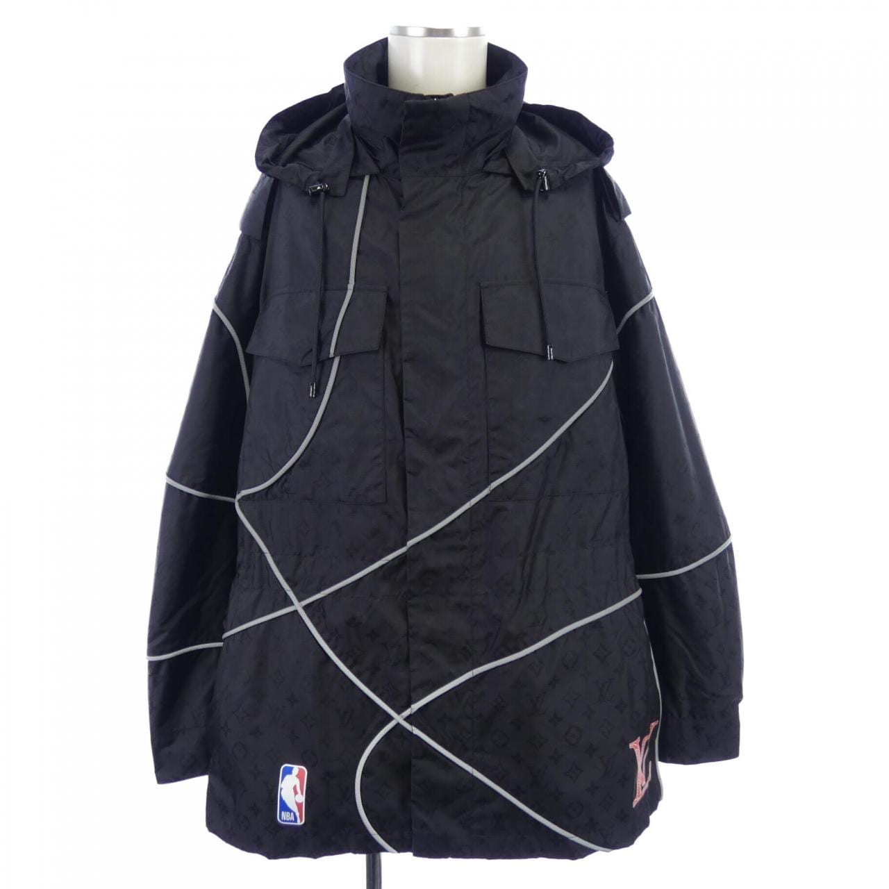 ルイヴィトン LOUIS VUITTON NBA オールオーバーロゴパーカー HKB02EZNV ジャケット