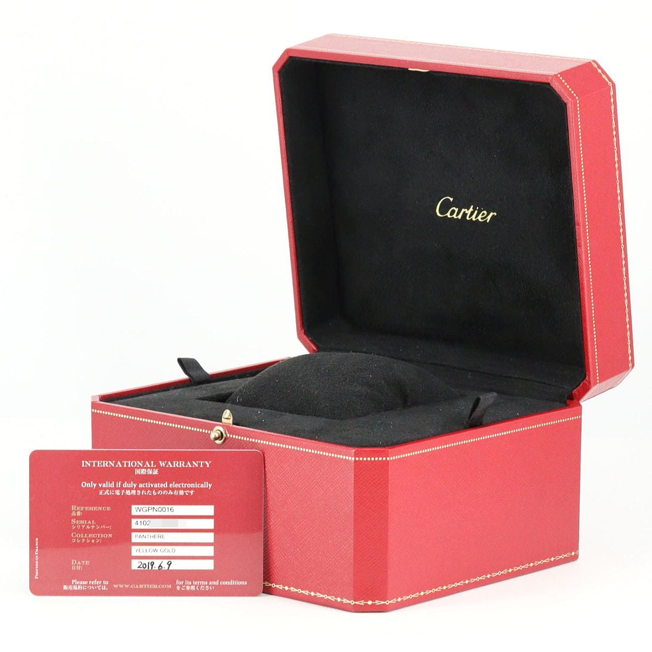 カルティエ ミニパンテール･ドゥ･カルティエ YG WGPN0016 YG クォーツ