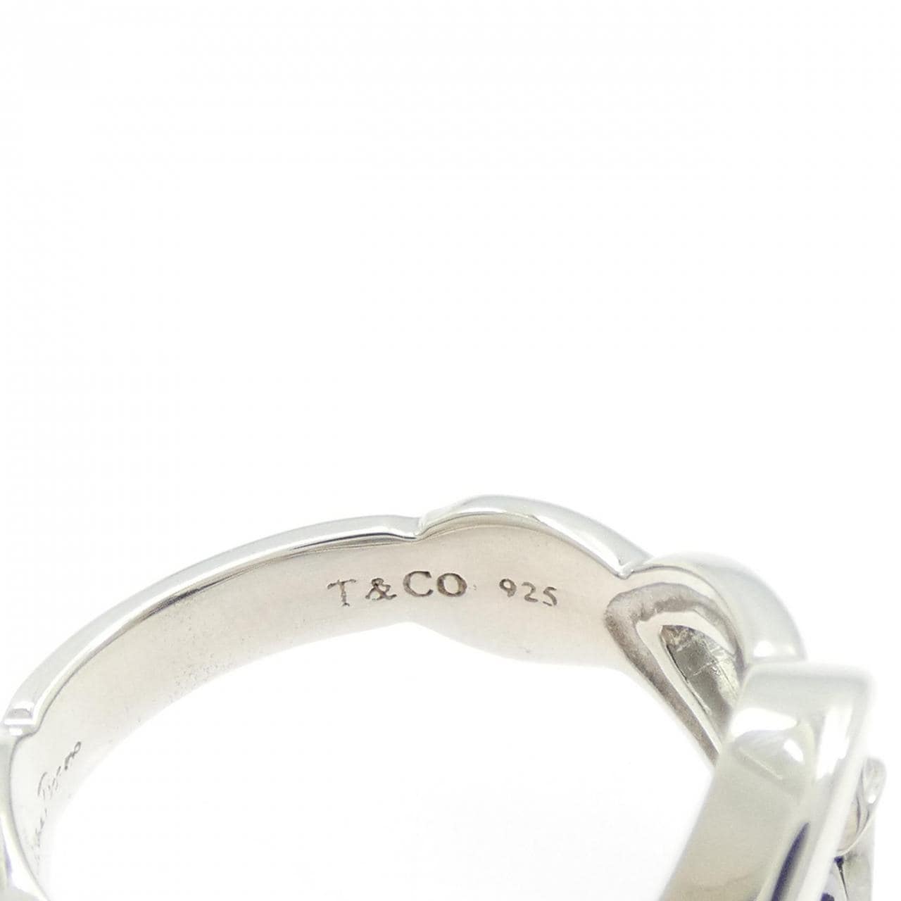 ティファニー ダブルラビングハート リング