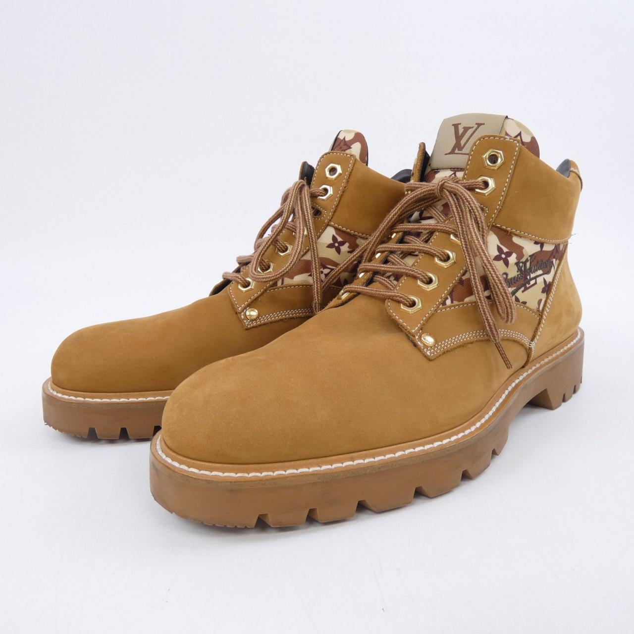 ルイヴィトン LOUIS VUITTON オーベルカンフライン ブーツ