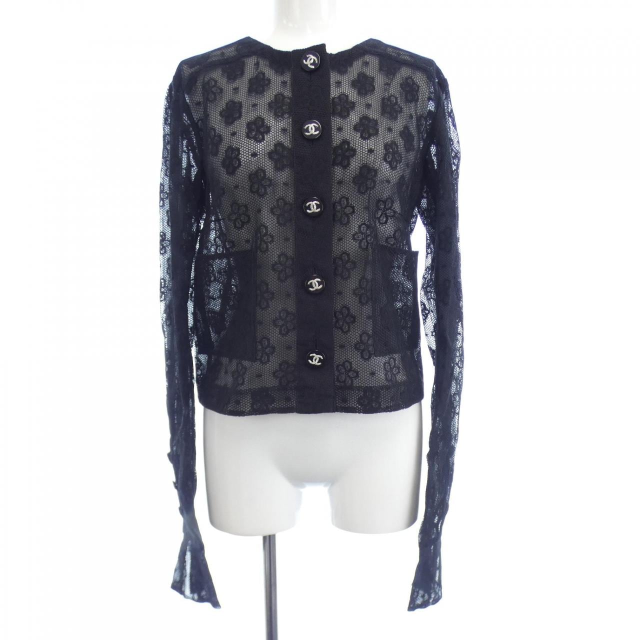 シャネル CHANEL ノーカラージャケット
