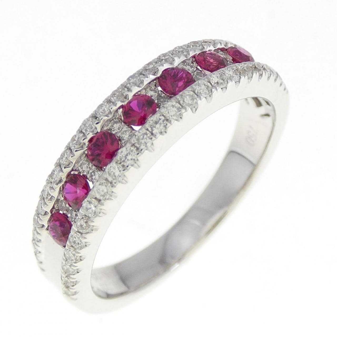 750WG Ruby Ring 0.29CT