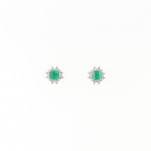 emerald earrings/earrings