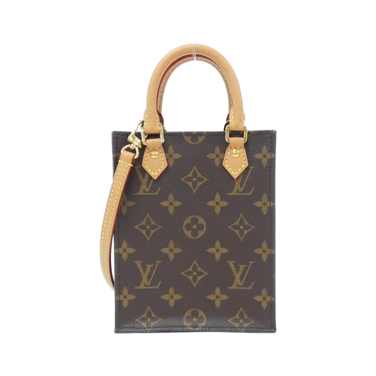 LOUIS VUITTON Monogram Petite Sac Plat M69442 包