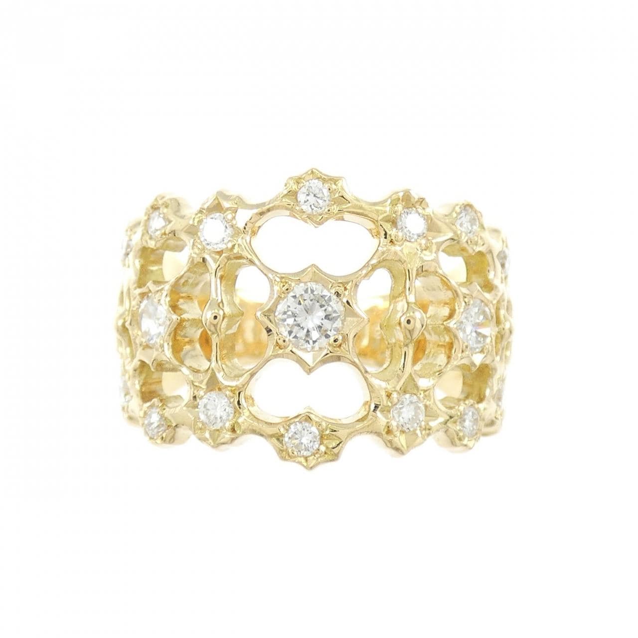 K18YG ダイヤモンド リング 0.50CT