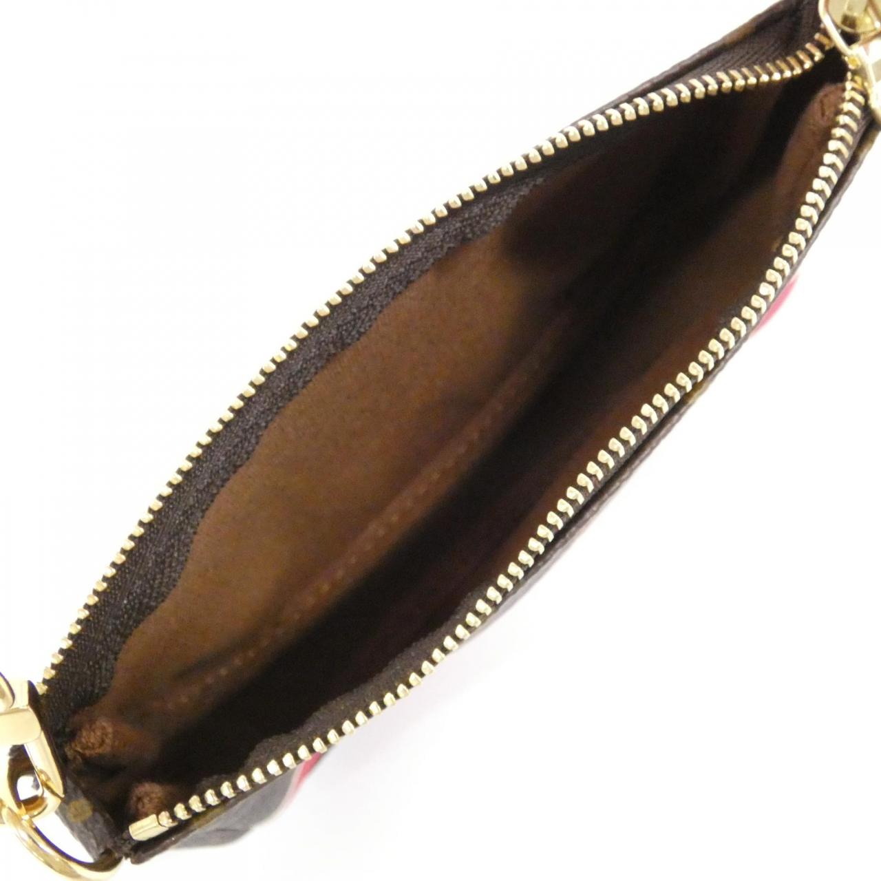 ルイヴィトン モノグラム(アニマルプリント) ミニ ポシェット アクセソワール M62087 アクセサリーポーチ