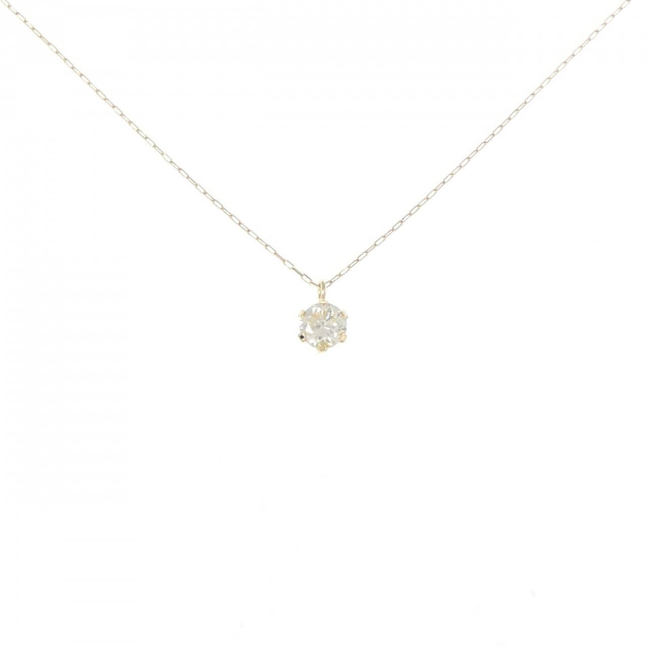 【新品】K18YG ダイヤモンド ネックレス 0.25CT