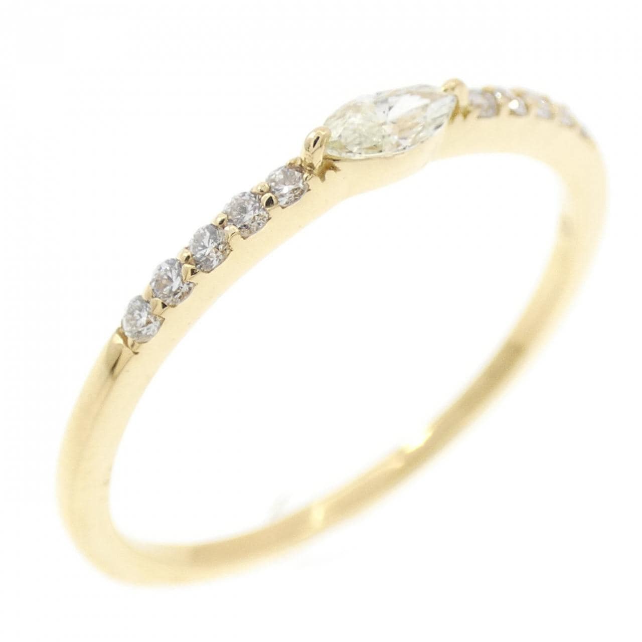 【新品】K18YG ダイヤモンド リング 0.15CT