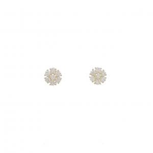 【リメイク】K18YG ダイヤモンド ピアス 0.30CT