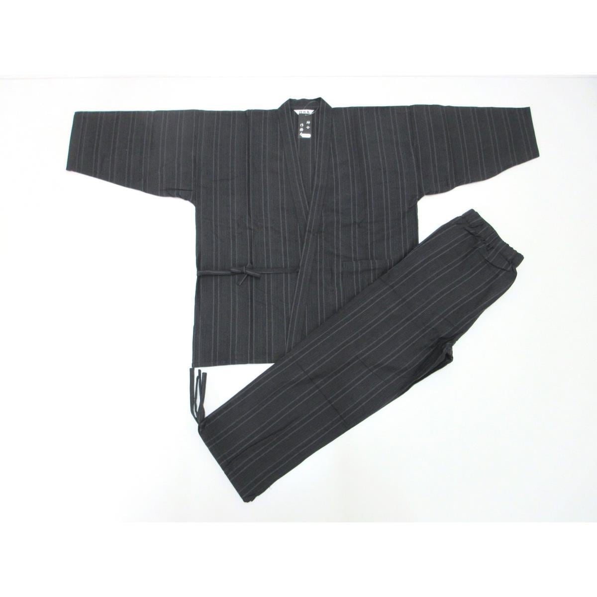 【新品】男物　作務衣　Ｌサイズ