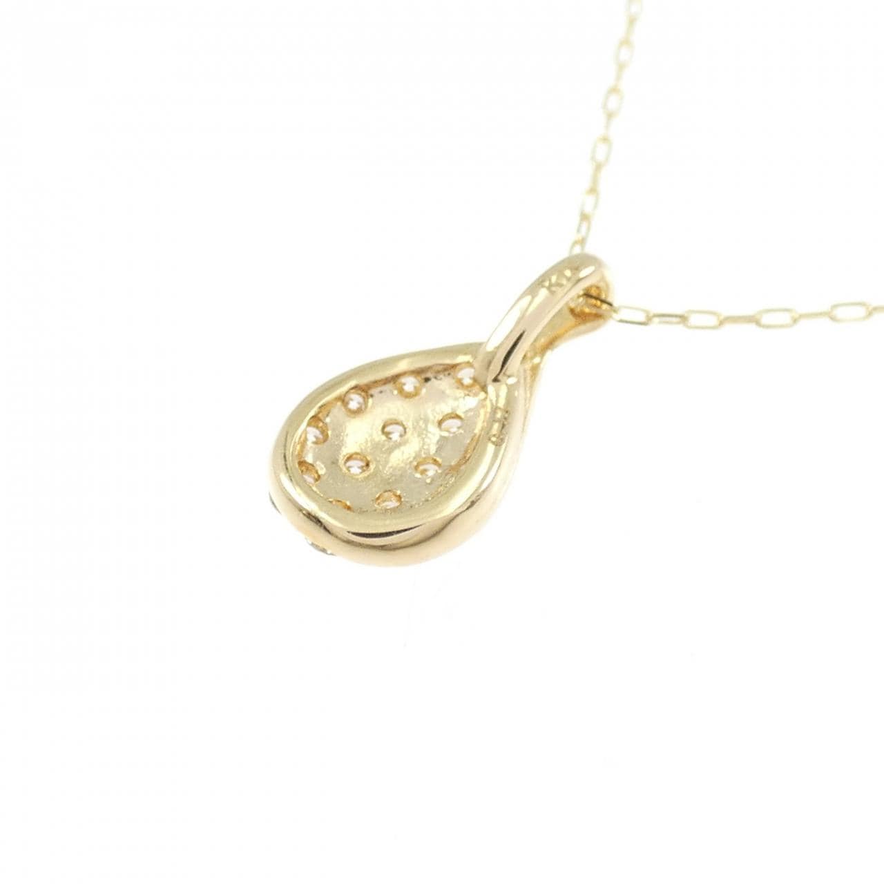 【新品】K18YG ダイヤモンド ネックレス 0.13CT