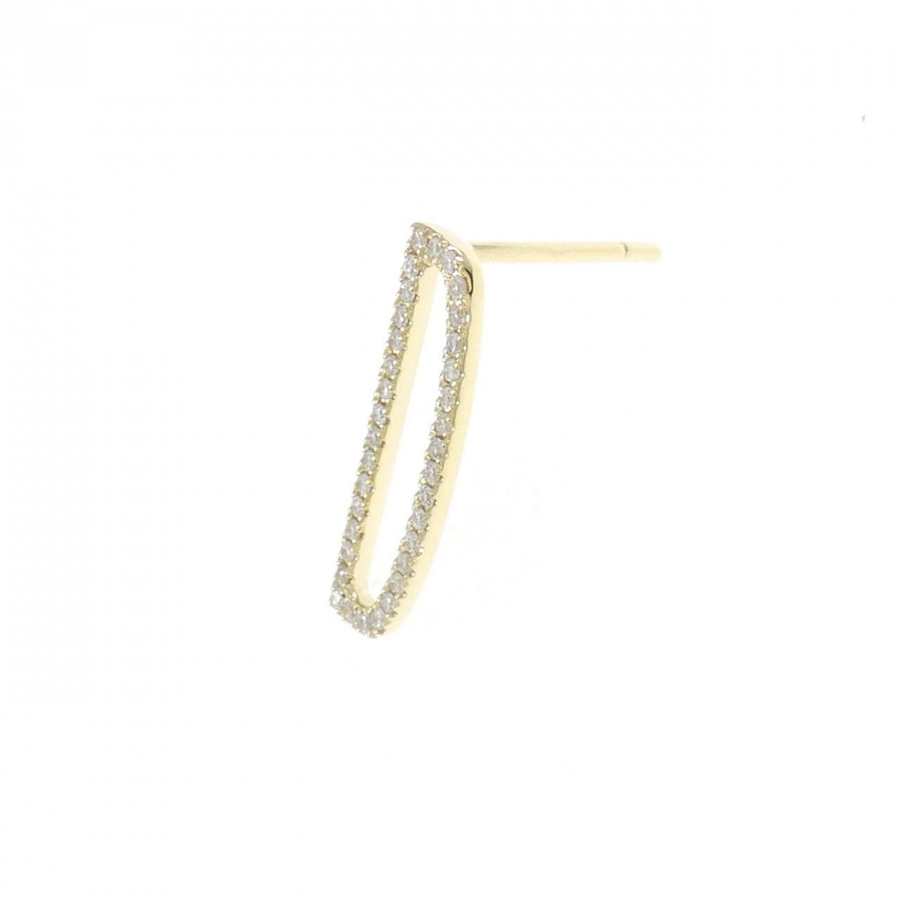 ビジュードエム ダイヤモンド ピアス 0.18CT 片耳