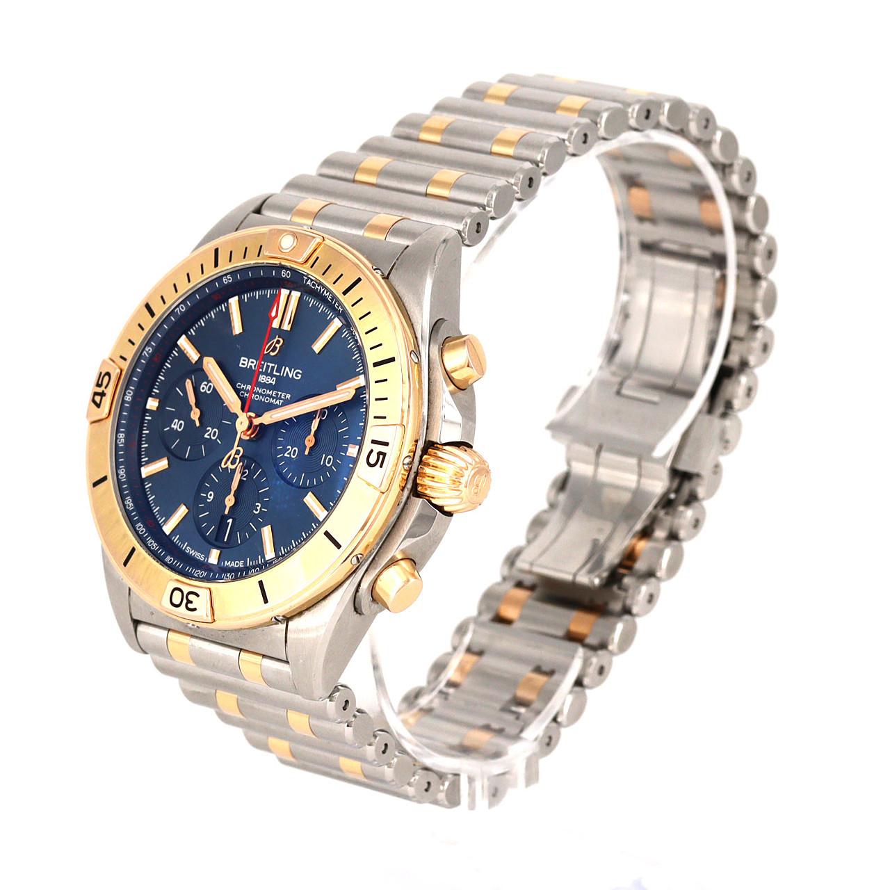 【免保養特價】BREITLING Chronomat B01 42 RG Combi UB0134/UB0134101C1U1 SSxPG自動上弦