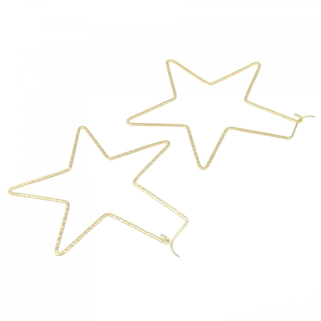 K18YG スター ピアス