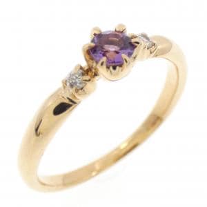 4゜C アメジスト リング