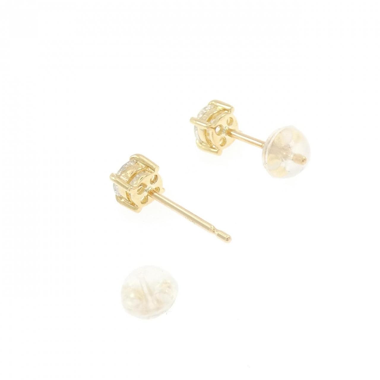 K18YG ダイヤモンド ピアス 0.651CT