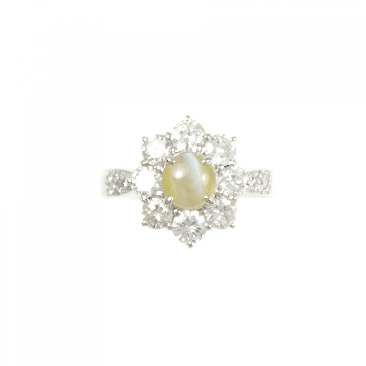 PT クリソベリルキャッツアイ リング 1.59CT