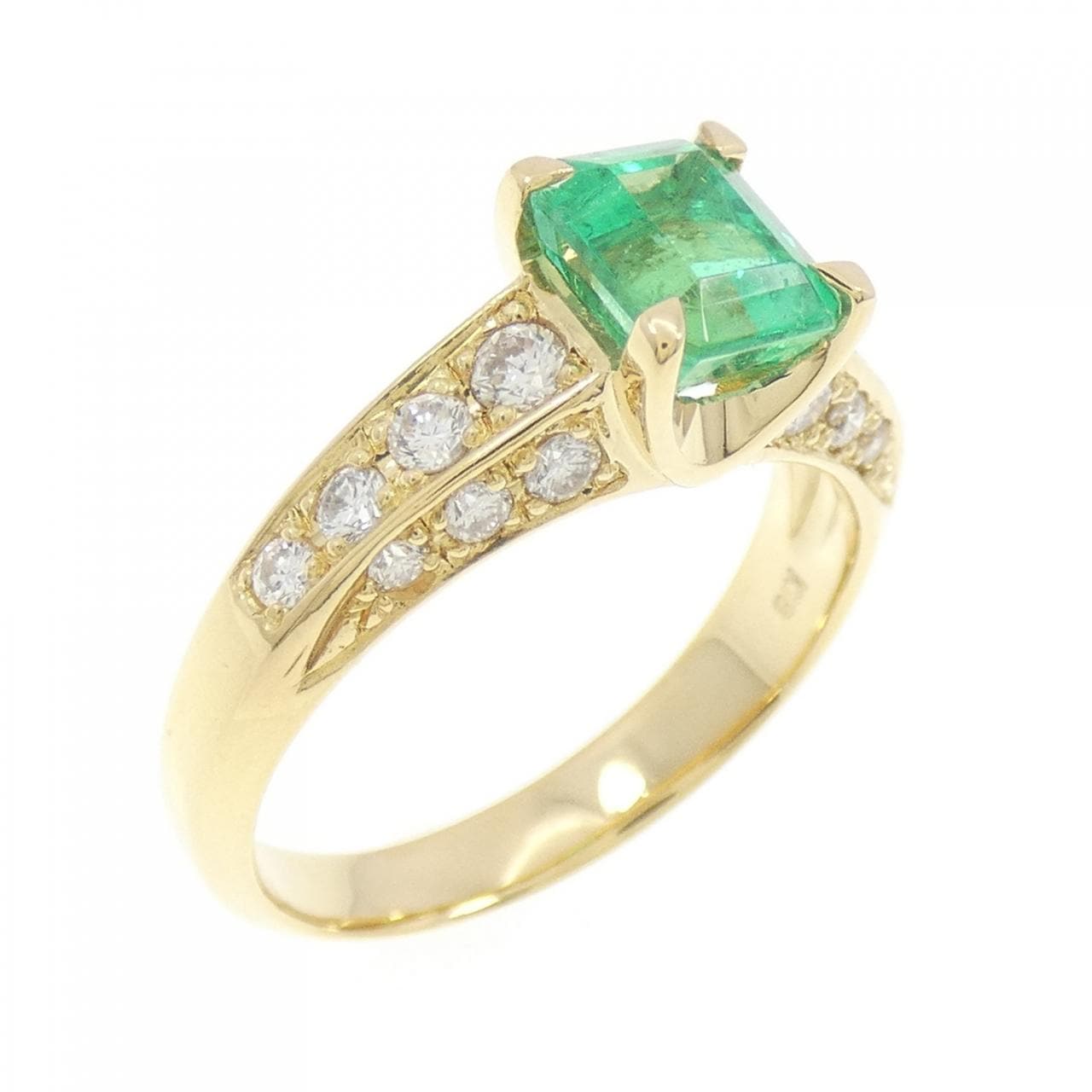 【2024】お歳暮・冬ギフト | 高島屋オンラインスト コメ兵｜K18YG エメラルド リング 0.98CT｜ジュエリー｜リング アクセサリー
