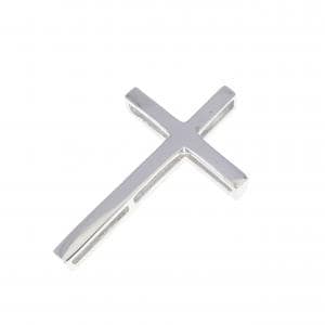 K18WG クロス ペンダント