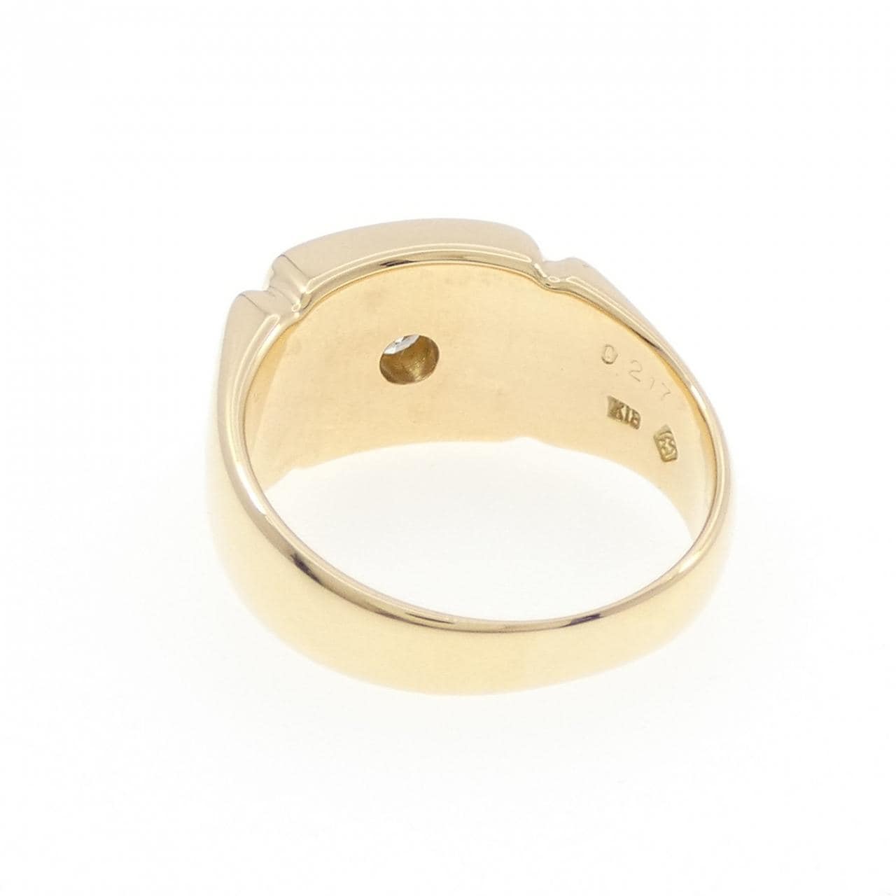 K18YG ダイヤモンド リング 0.217CT