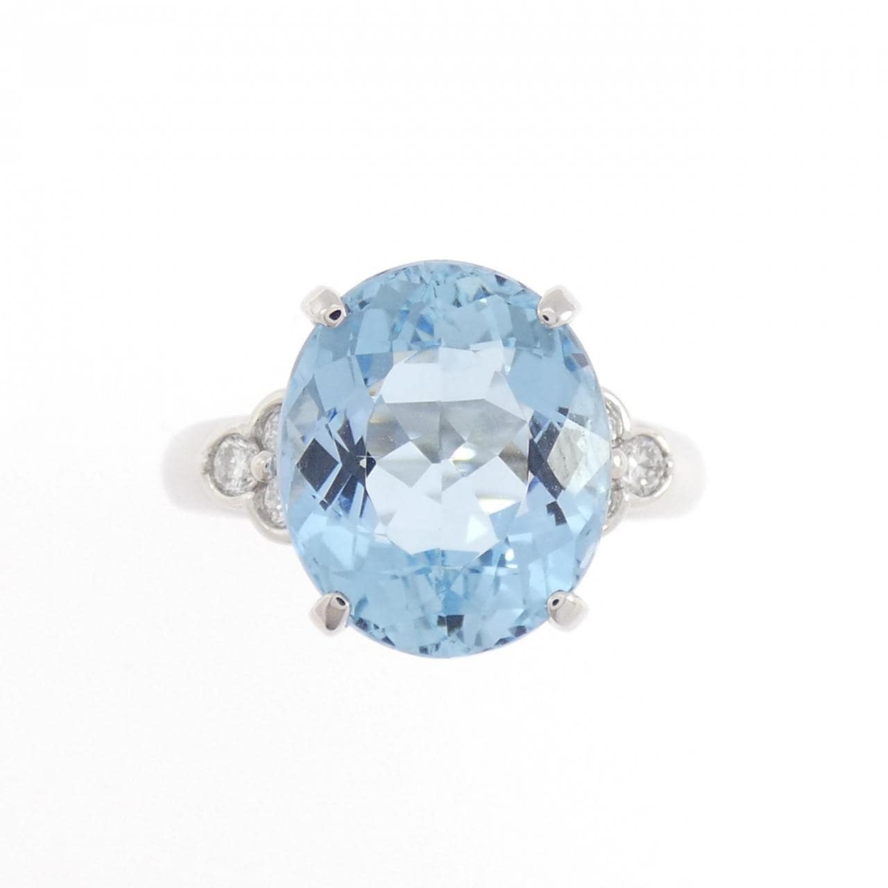 PT900 アクアマリン リング 4.96CT