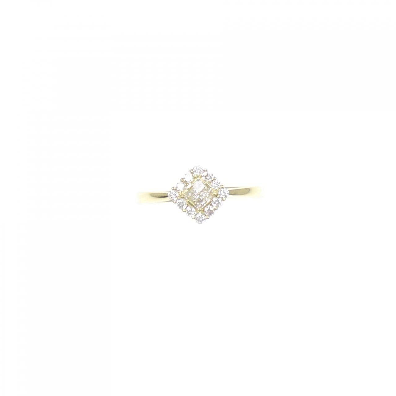 【新品】K18YG ダイヤモンド リング 0.30CT