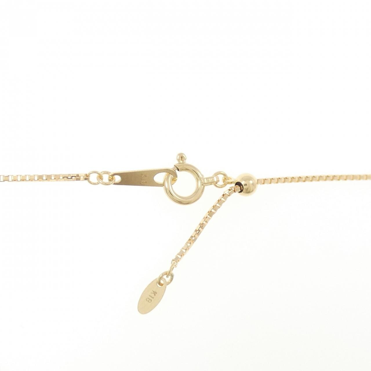 K18YG ハート ダイヤモンド ネックレス 1.041CT