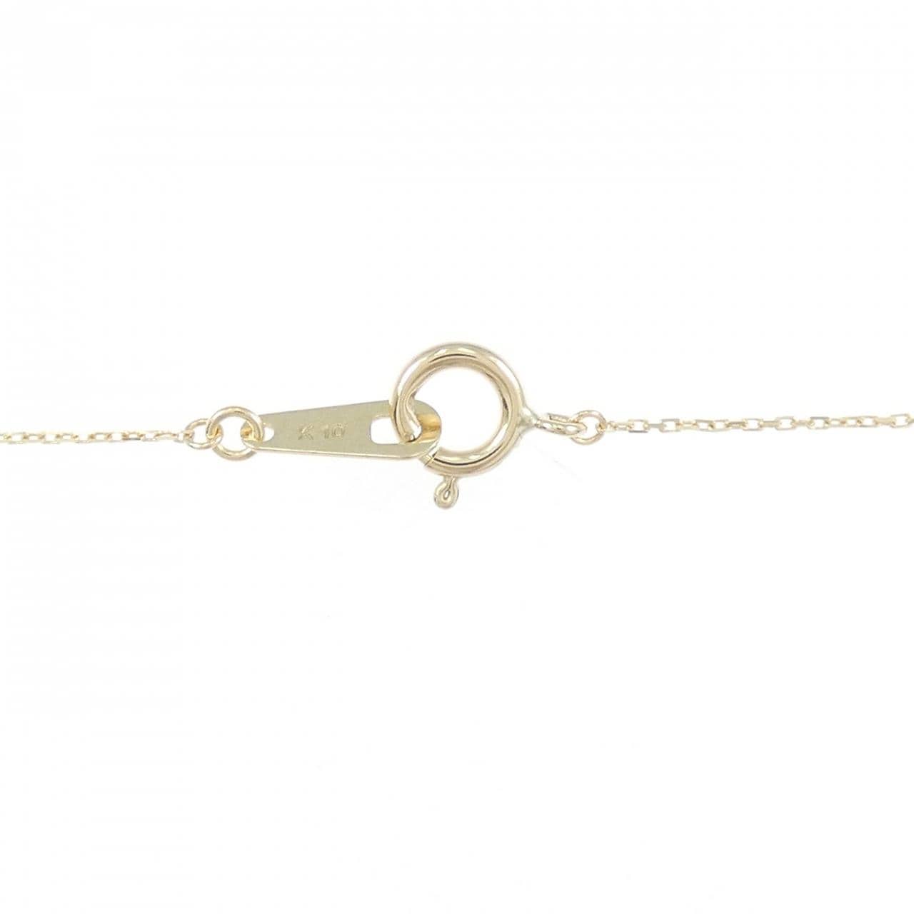 【新品】K10YG イニシャルK ネックレス