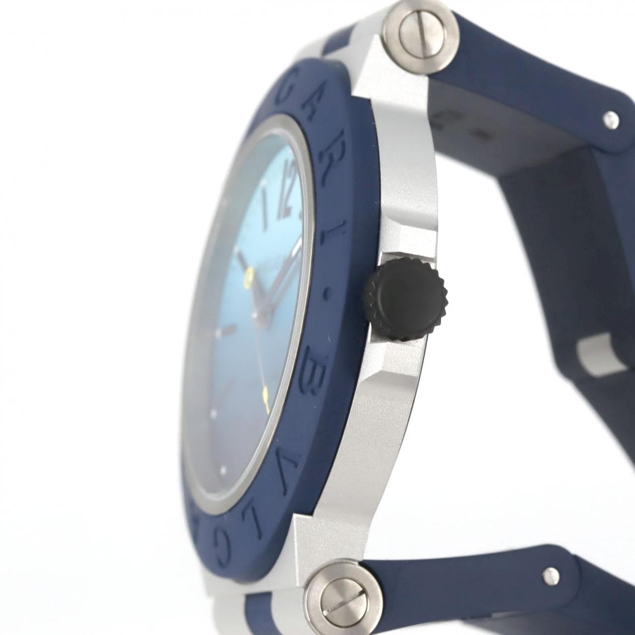 ブルガリ ブルガリアルミニウム･カプリ LIMITED BB40ATHMS/103815 アルミニウム 自動巻