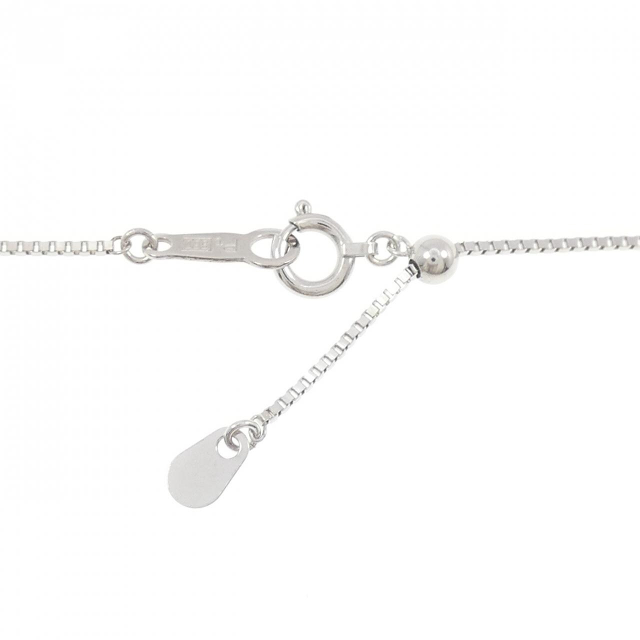 PT900/PT850 ルビー ネックレス 0.72CT