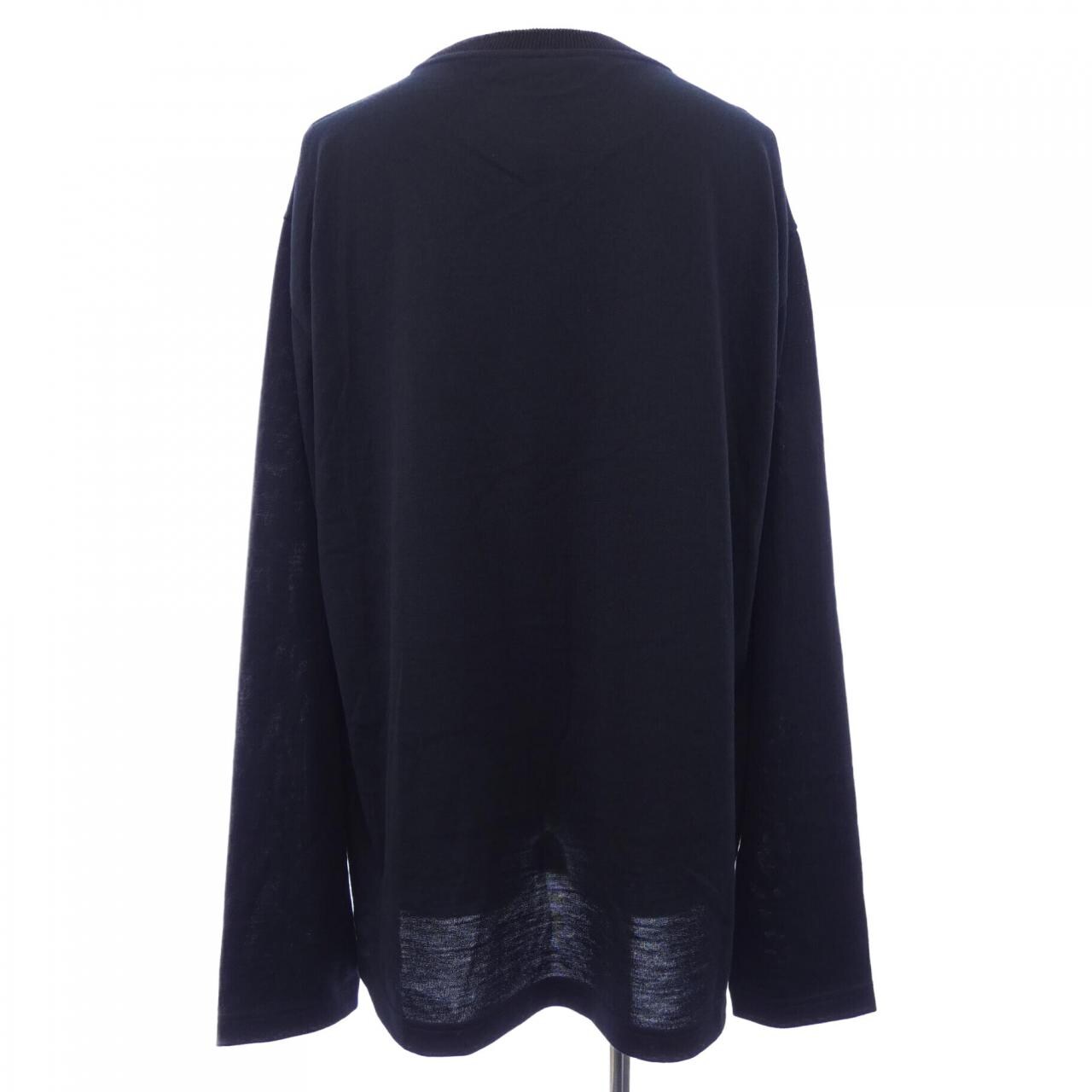 ルイヴィトン LOUIS VUITTON エンベリッシュドロングスリーブウールTシャツ HQY34WSQ6 Tシャツ