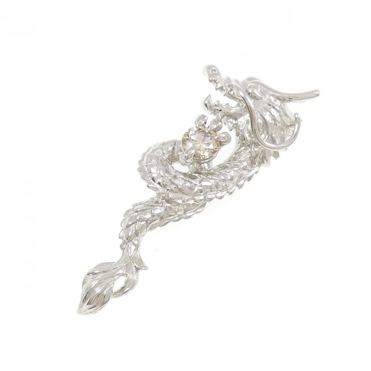 ジーエスティービー ダイヤモンド ペンダント 0.40CT