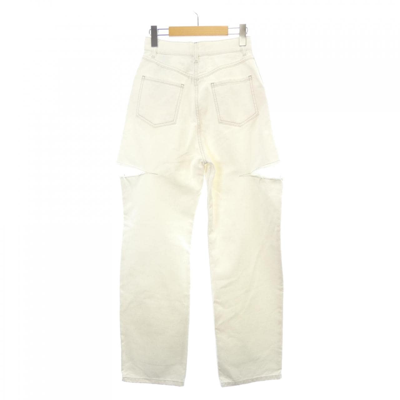 メゾンマルジェラ Maison Margiela デニムジーンズ スラッシュディテール S51LA0106 ジーンズ