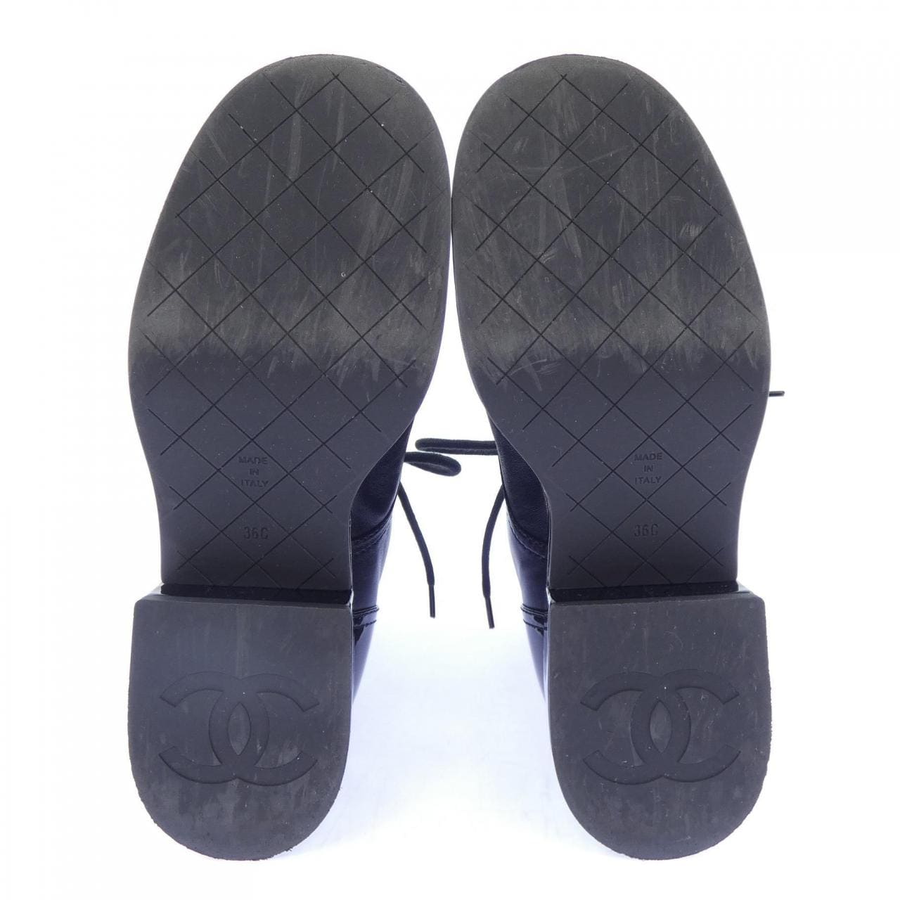 シャネル CHANEL レースアップ LACE UP G38863Y55776 ブーツ