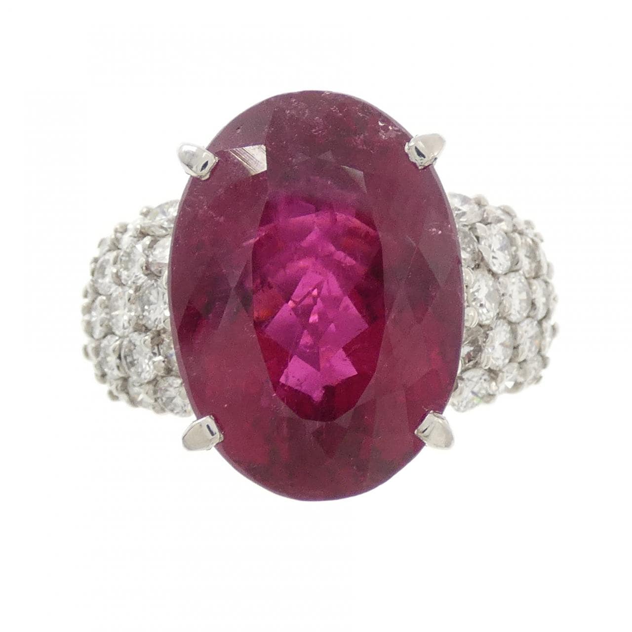 PT900 ルベライトトルマリン リング 13.519CT