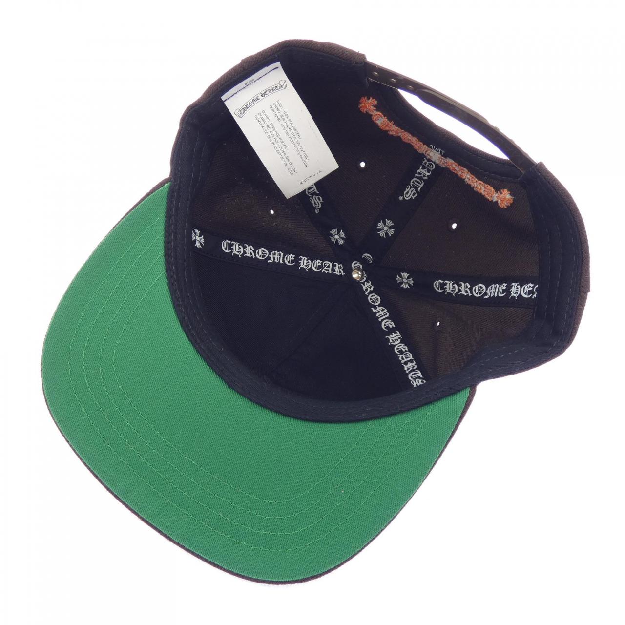 クロムハーツ CHROME HEARTS 6PANEL CH BASRBALL CAP 304209581******00K キャップ