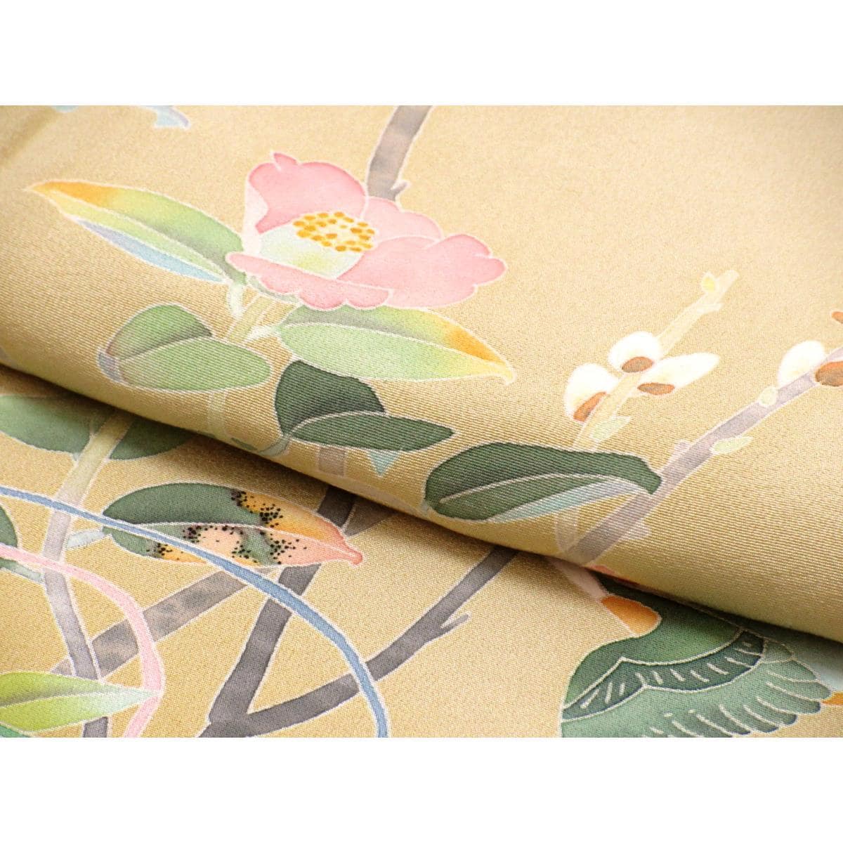 訪問着【本加賀友禅】百貫華峰　花菱