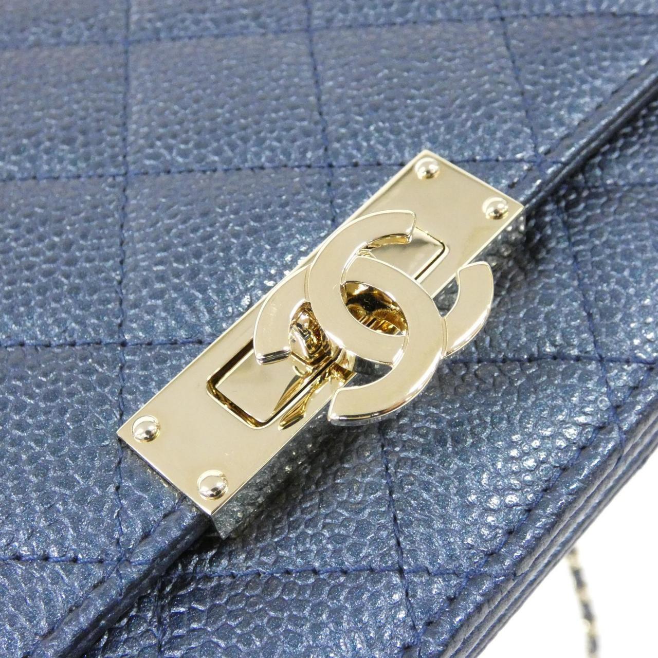 シャネル 80766 チェーンウォレット