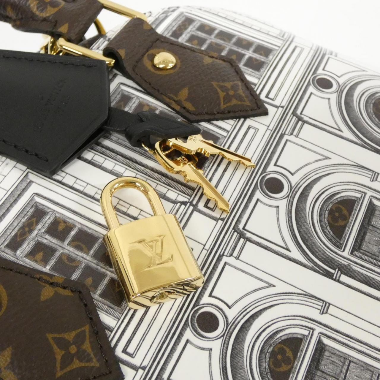LOUIS VUITTON LV x Fornasetti Alma BB M59265 包袋