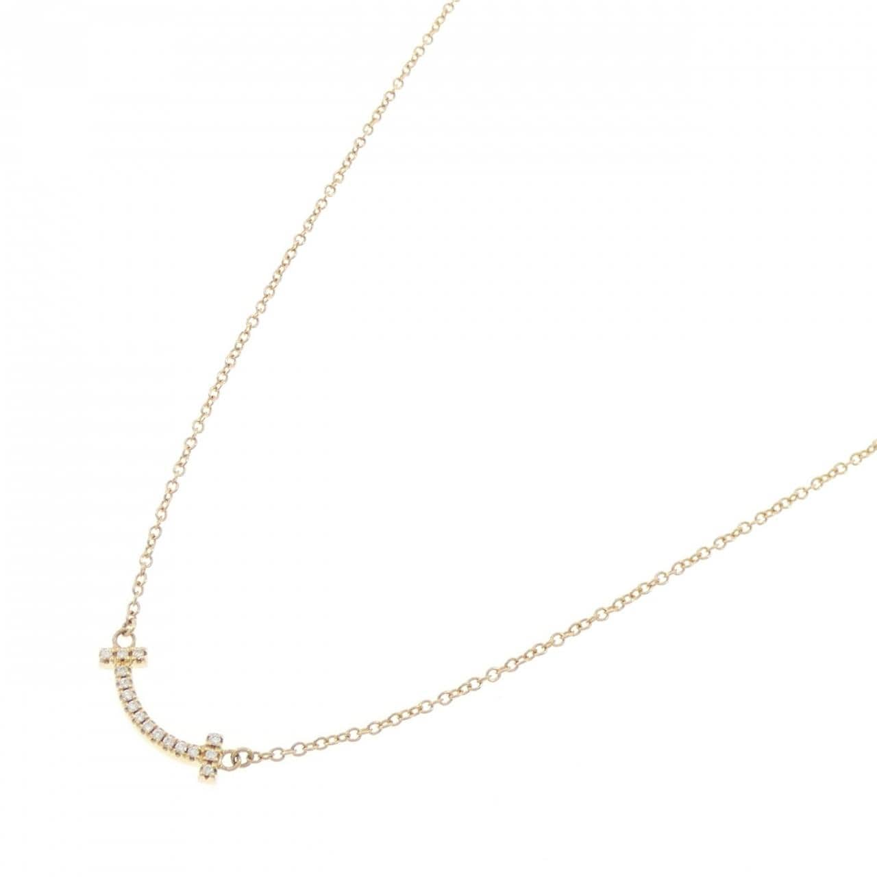 ティファニー Tスマイル ミニ ネックレス