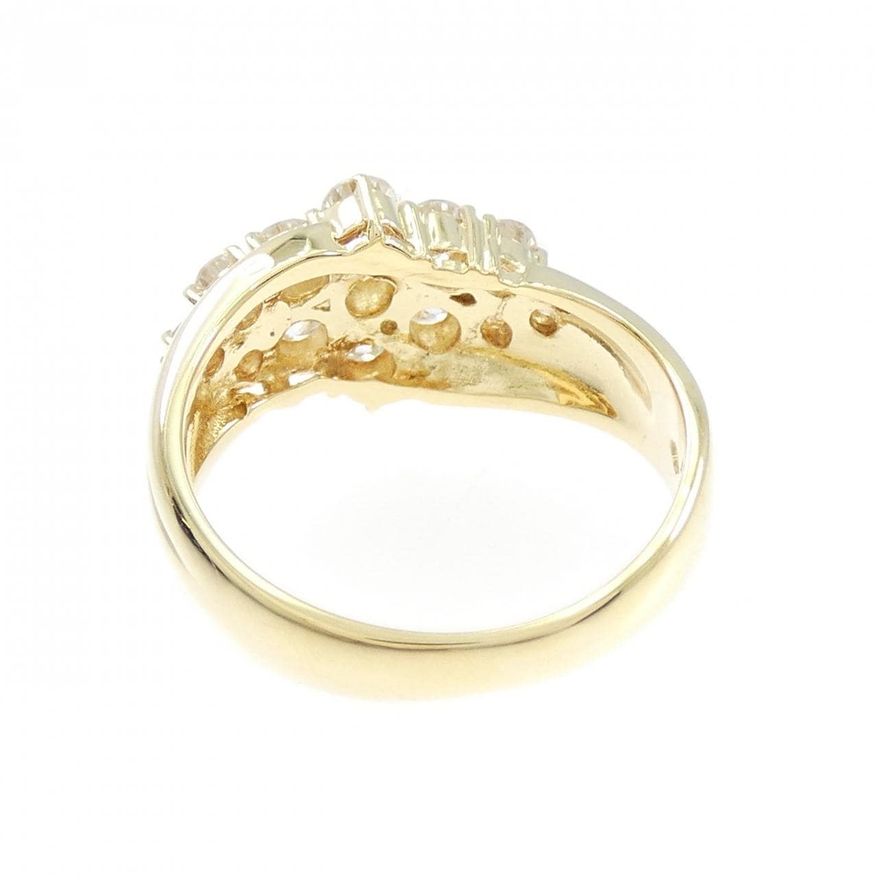 K18YG ダイヤモンド リング 1.02CT