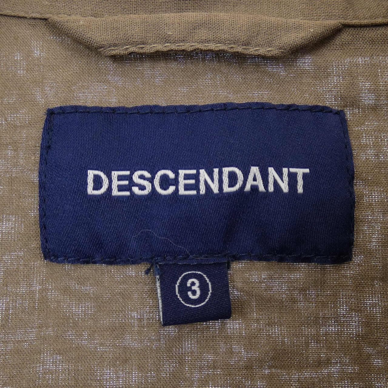 ディセンダント DESCENDANT S／Sシャツ