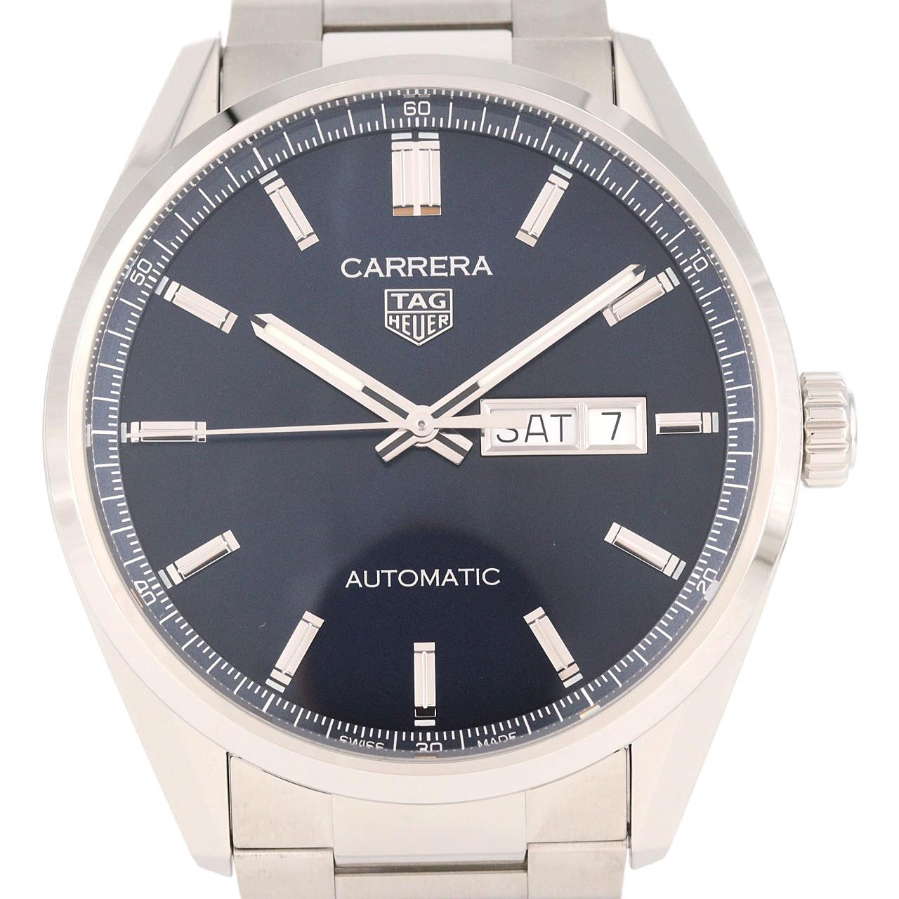 【新品】TAG Heuer 豪雅卡萊拉系列星期日曆腕錶 WBN2012.BA0640 不鏽鋼自動上弦