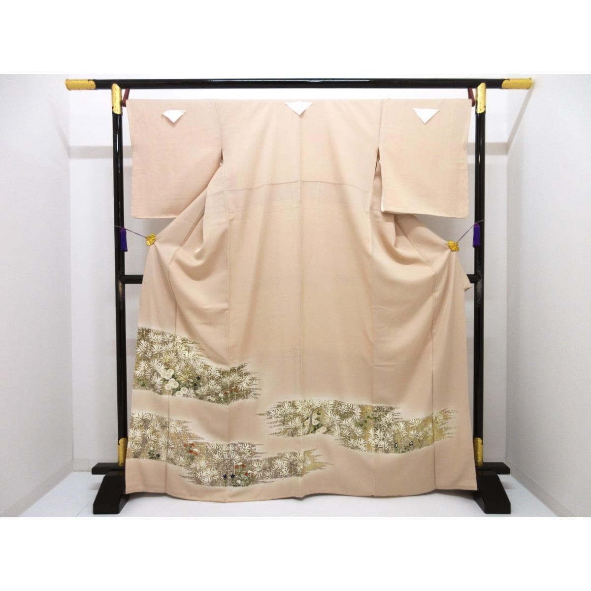 【未使用品】色留袖　菱健　楓　身幅Ｌ寸