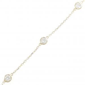 【リメイク】K10YG ダイヤモンド ブレスレット 0.45CT